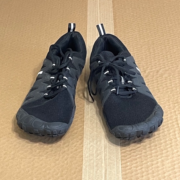 Weweya Barefoot Mens Size EU 48 Minimalist Running Cross Training Shoes Black - Picture 3 of 11